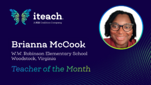 Brianna McCook Teacher of the Month