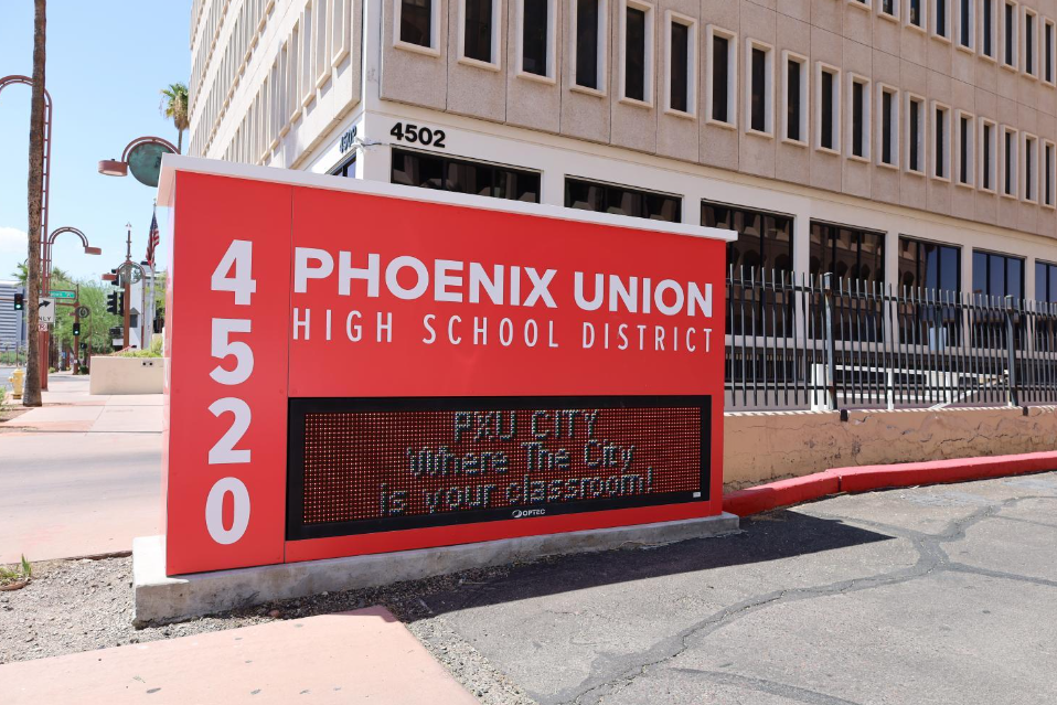 phoenix union sign